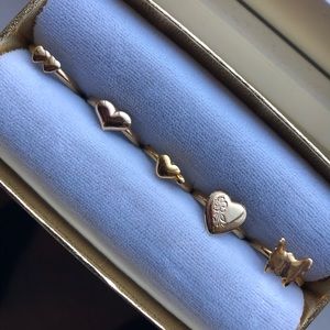 Bundle! Gold Tone Adjustable Rings